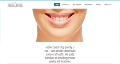 Desktop Screenshot of misheldental.com